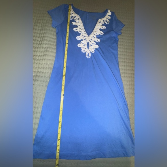 Lilly Pulitzer Brewster Dress in Blue Haven, Size Small. EEUC - Picture 10 of 10